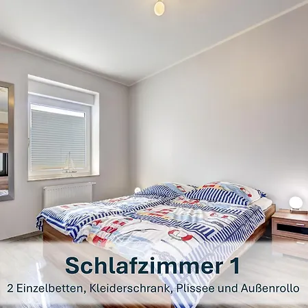 Peenemuende, Seglerhafen St Brig 02 & 04 Apartmán *